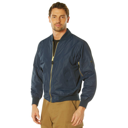 Rothco Lightweight Enhanced Nylon MA-1 Flight Jacket