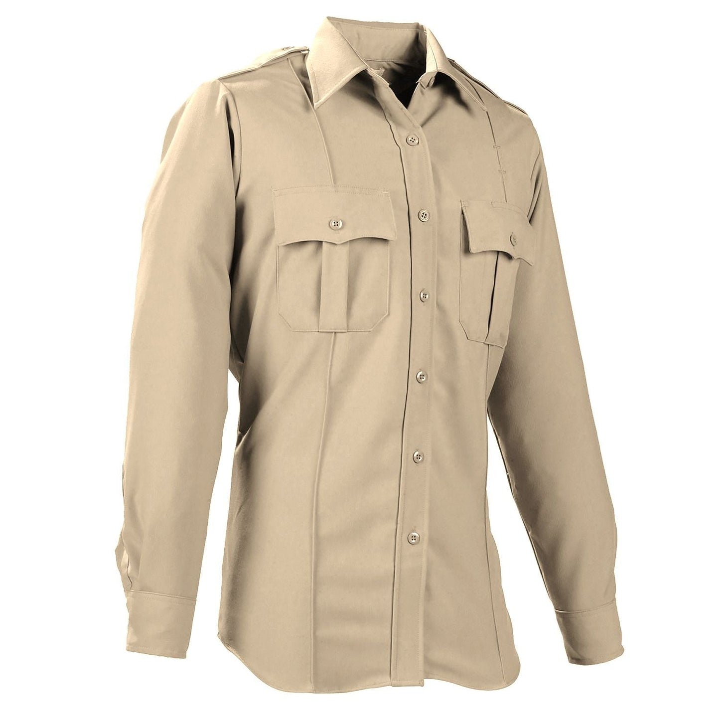 Elbeco DutyMaxx Women's Long Sleeve Poly/Rayon Stretch Shirt