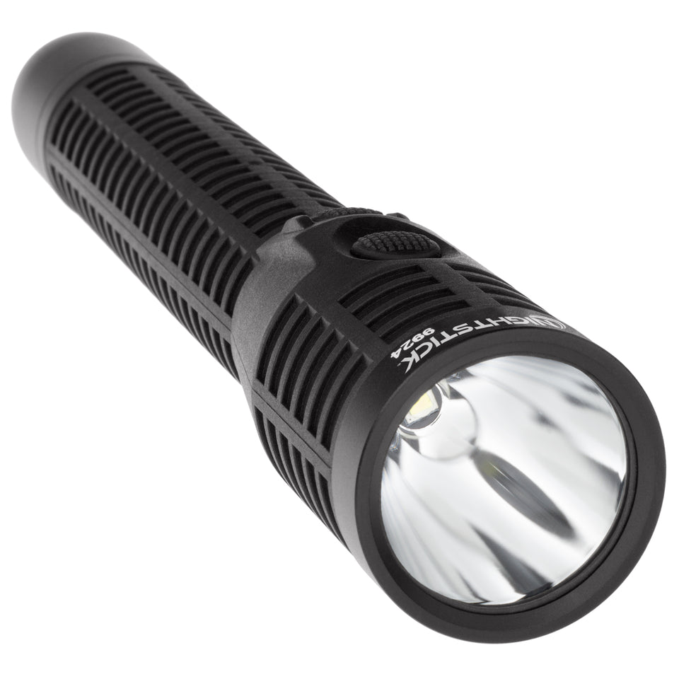 Night Stick Polymer Dual-Light Rechargeable Flashlight