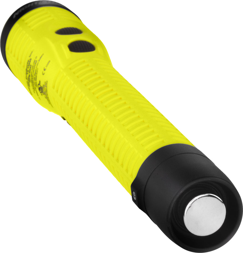 Night Stick Intrinsically-Safe Rechargeable Dual-Light Flashlight w/Magnet
