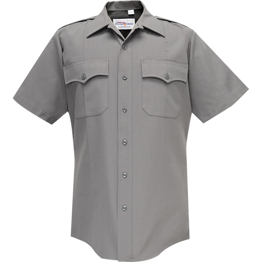 Flying Cross Deluxe Tropical 65% Poly/35% Rayon Men'S Short Sleeve Shirt