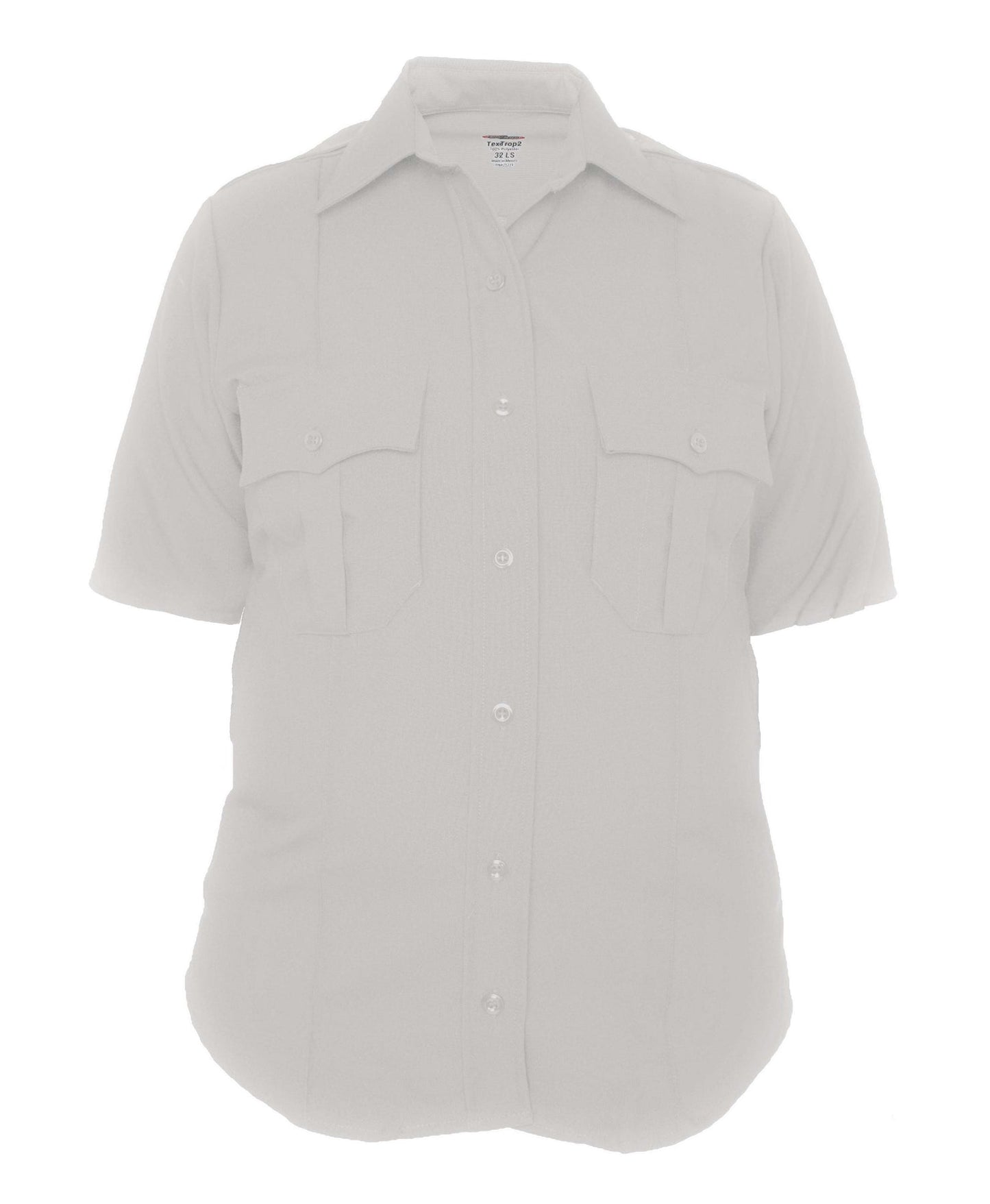 Elbeco TexTrop2 Zippered Women's Short Sleeve Polyester Shirt