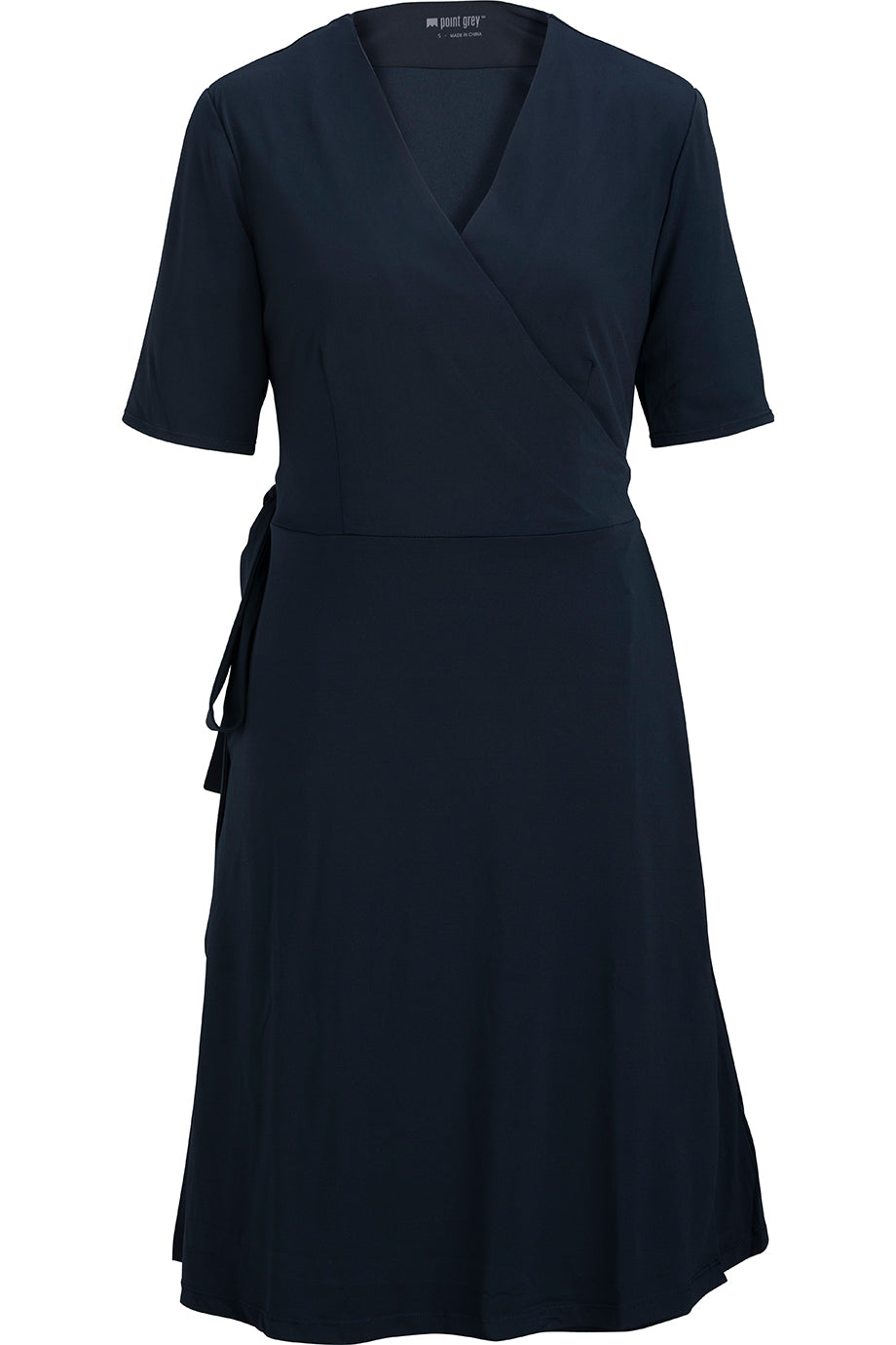 Edwards Garment Point Grey Ladies Wrap Dress