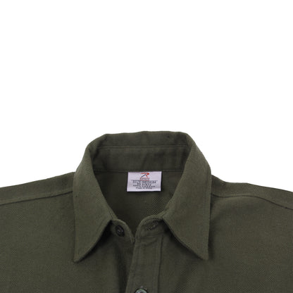 Rothco Heavy Weight Solid Flannel Shirt