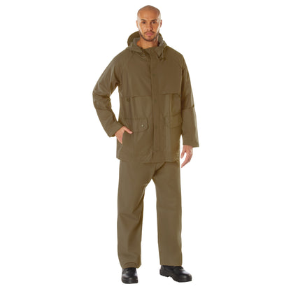 Rothco 2 Piece Microlite PVC Rainsuit
