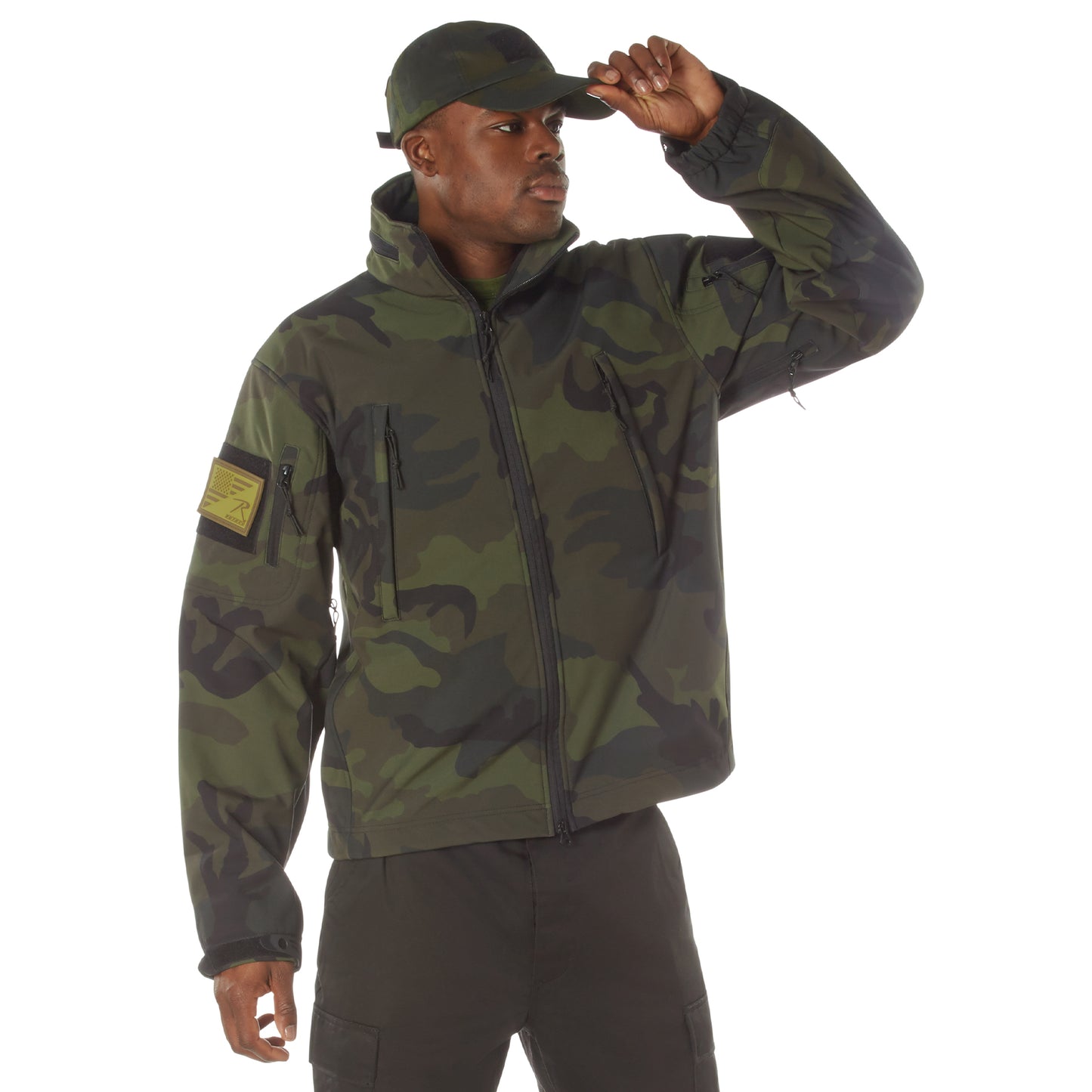 Rothco Midnight Camo Special Ops Soft Shell Jacket