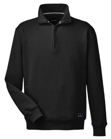 Nautica Men's Anchor Quarter-Zip Pullover