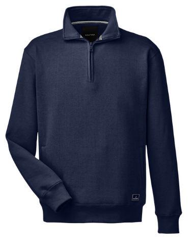 Nautica Men's Anchor Quarter-Zip Pullover