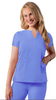 Adar Women's Notched V-neck Top