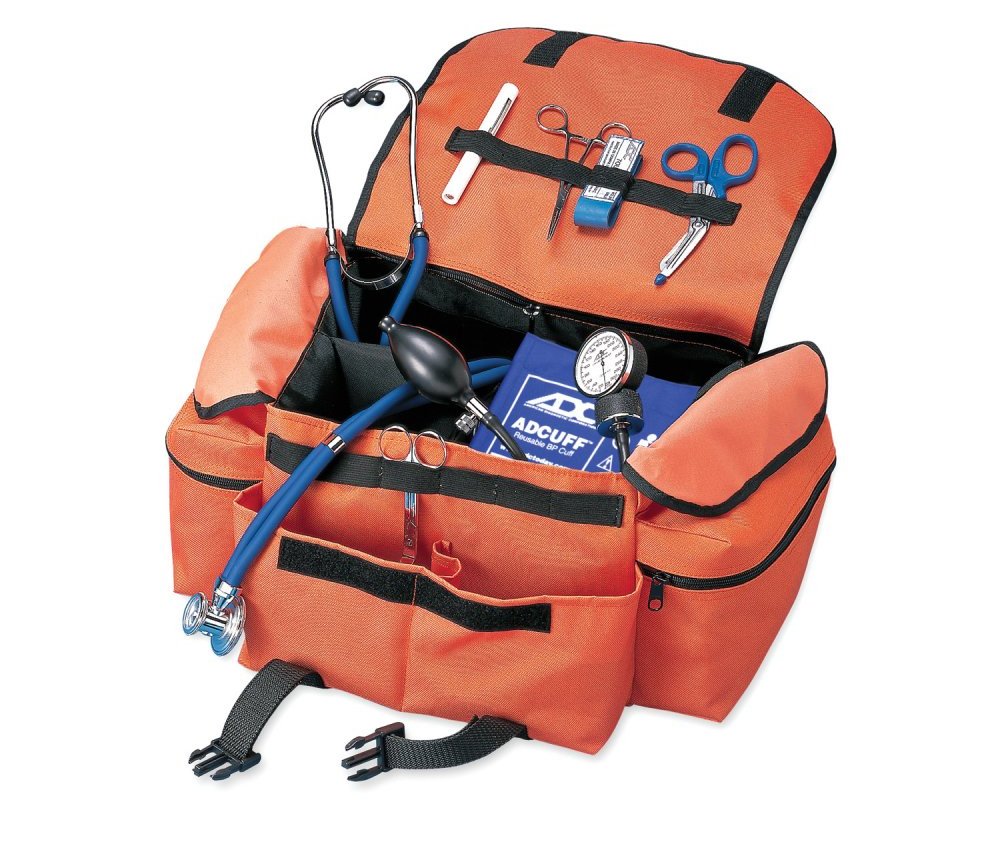 ADC EMT Case - First Responder Trauma Bag, Orange