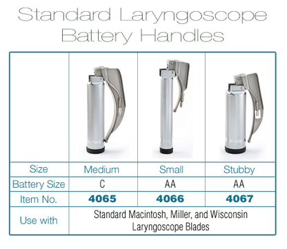 ADC Satin™ Laryngoscope Handle