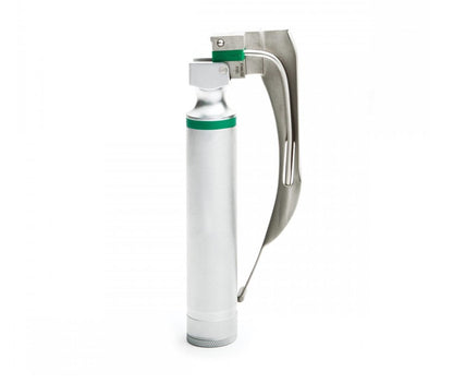 ADC Satin™ Fiberoptic Laryngoscope Handle, Stubby, Knurled Finish