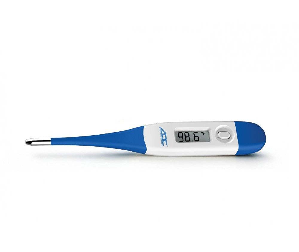 ADC Adtemp™ 415 Flex- 10 Second Digital Thermometer, Oral/Rectal/Axillary, 12/pkg