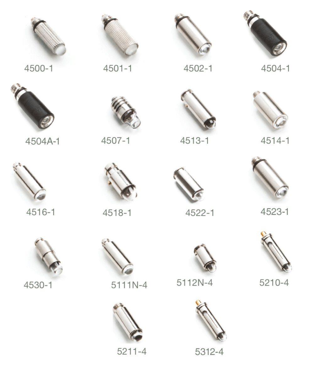 ADC Lamps- Replacement Lamps 3.5v Xenon for Ophthalmoscope