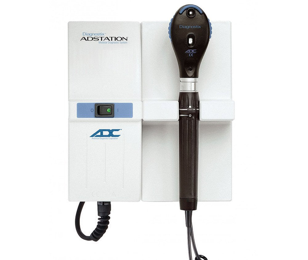 ADC Adstation™ 56122- 3.5V Wall Coax Plus Ophthalmoscope