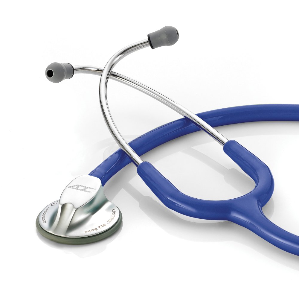 ADC Adscope® 612 Lightweight Platinum Clinician Stethoscope