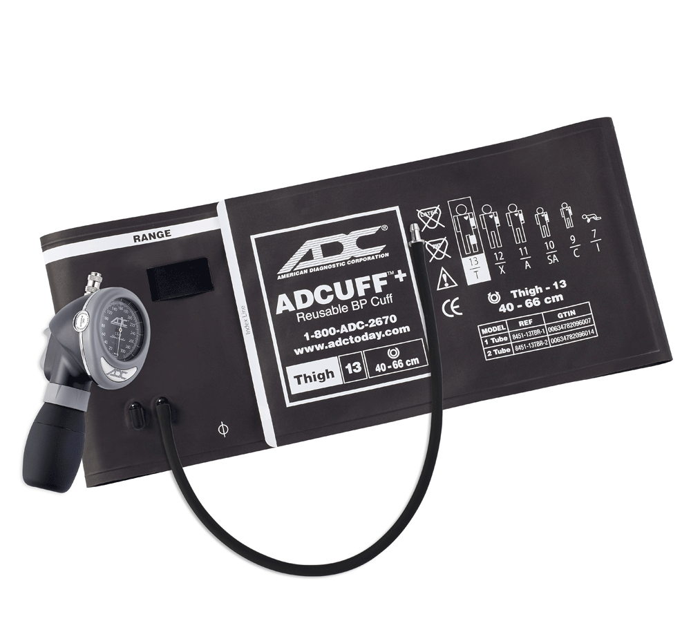 ADC Diagnostix™ 703+ Palm Aneroid Sphyg with Adcuff+