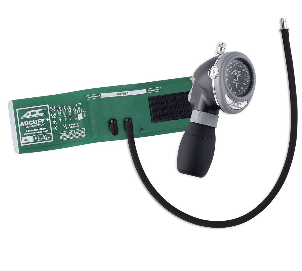 ADC Diagnostix™ 703+ Palm Aneroid Sphyg with Adcuff+