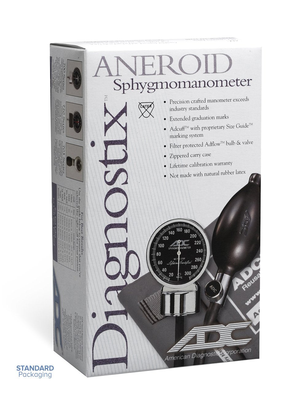 ADC Diagnostix™ 700 Pocket Aneroid Sphyg ADCUFF