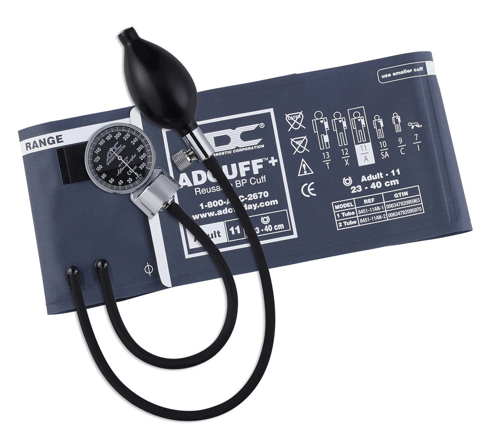 ADC Diagnostix™ 700+ Pocket Aneroid Sphyg with Adcuff+