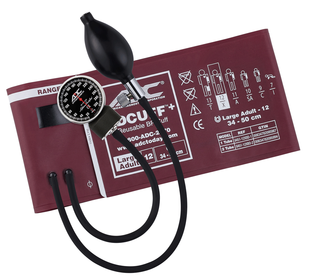 ADC Diagnostix™ 720+ Pocket Aneroid Sphyg with Adcuff+