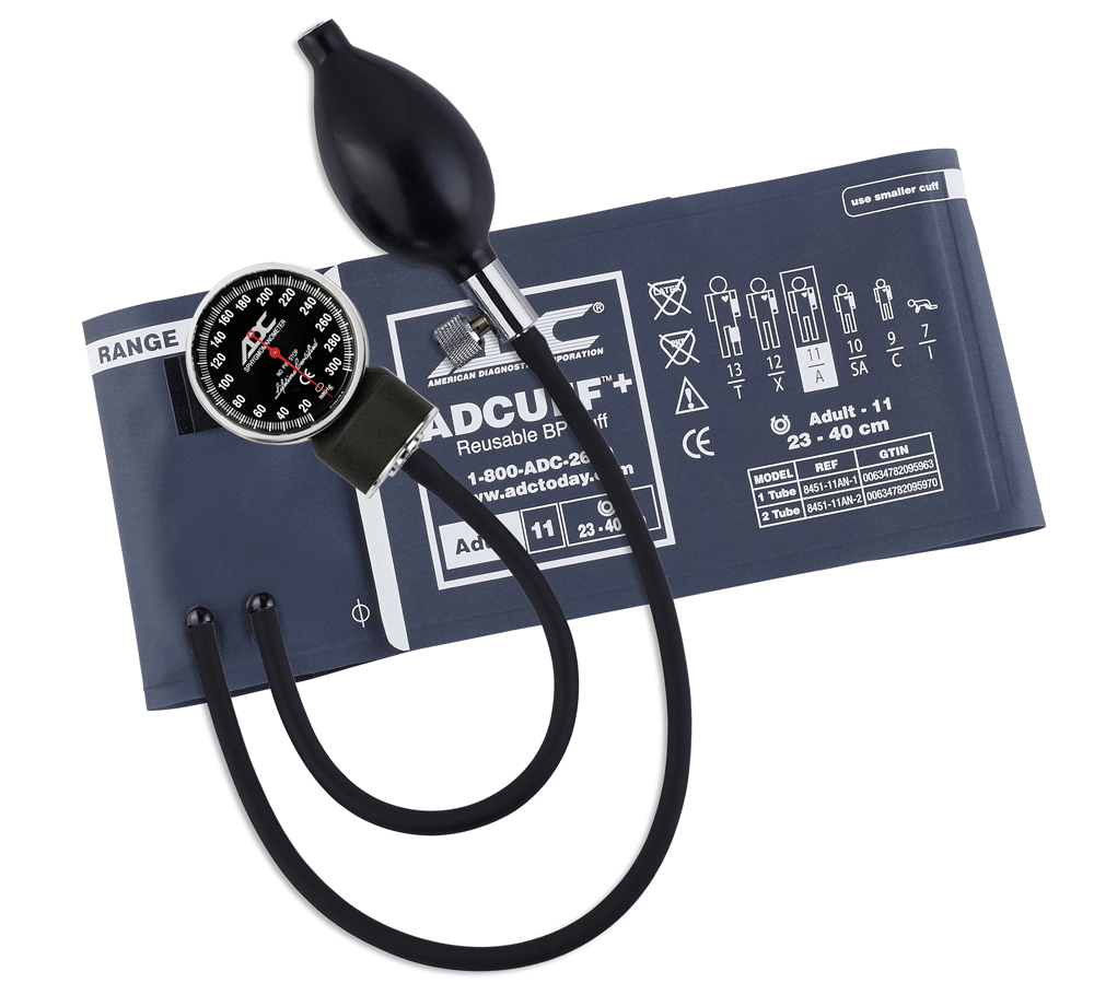 ADC Diagnostix™ 720+ Pocket Aneroid Sphyg with Adcuff+