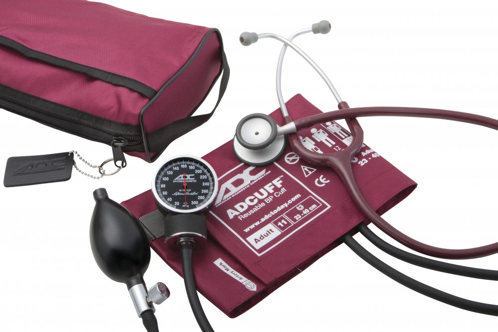 ADC Pro's Combo V™ Pocket Aneroid/Scope Kit