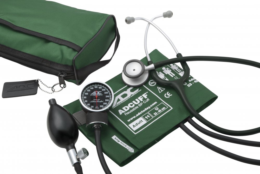 ADC Pro's Combo V™ Pocket Aneroid/Scope Kit