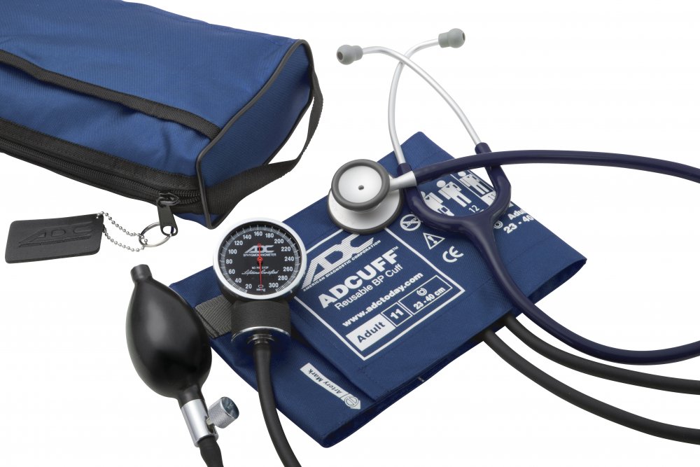 ADC Pro's Combo V™ Pocket Aneroid/Scope Kit
