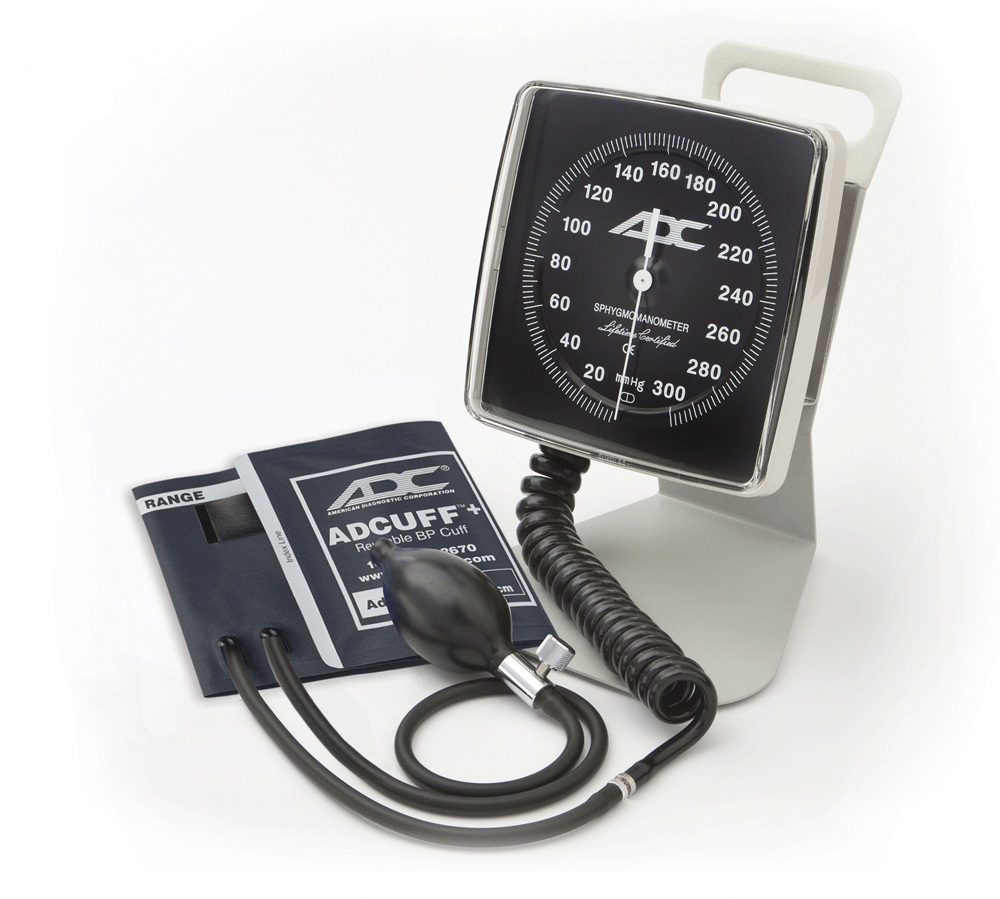 ADC Diagnostix™ 750D+ Desk Aneroid Sphyg with Adcuff+