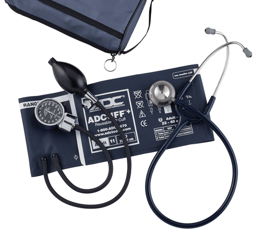 ADC Pro's Combo III™+ Pocket Aneroid/Clinician Scope Kit with Adcuff+