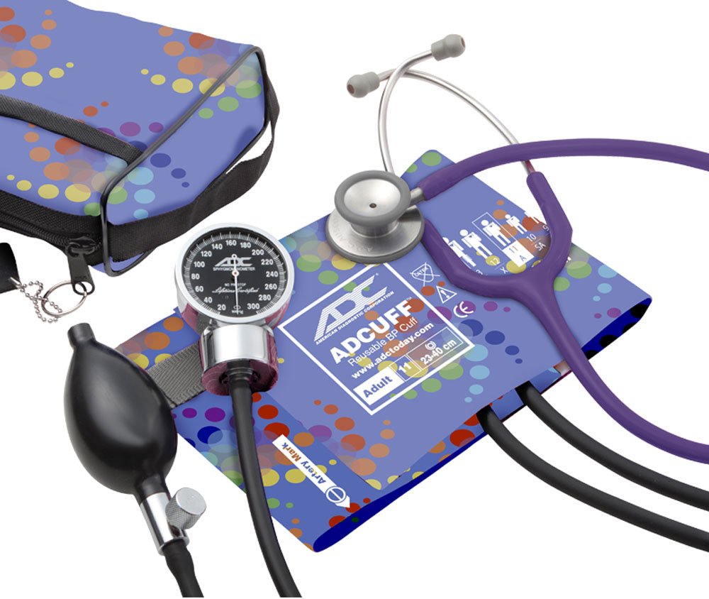 ADC Pro's Combo III™ Pocket Aneroid/Clinician Scope Kit