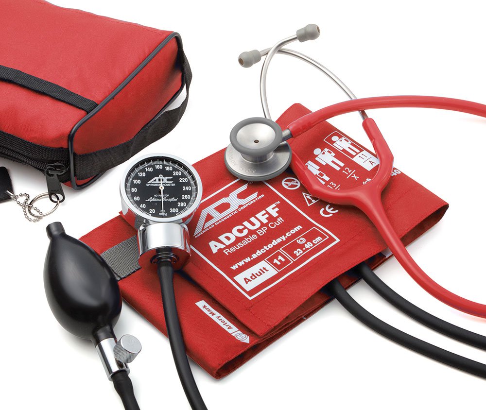 ADC Pro's Combo III™ Pocket Aneroid/Clinician Scope Kit