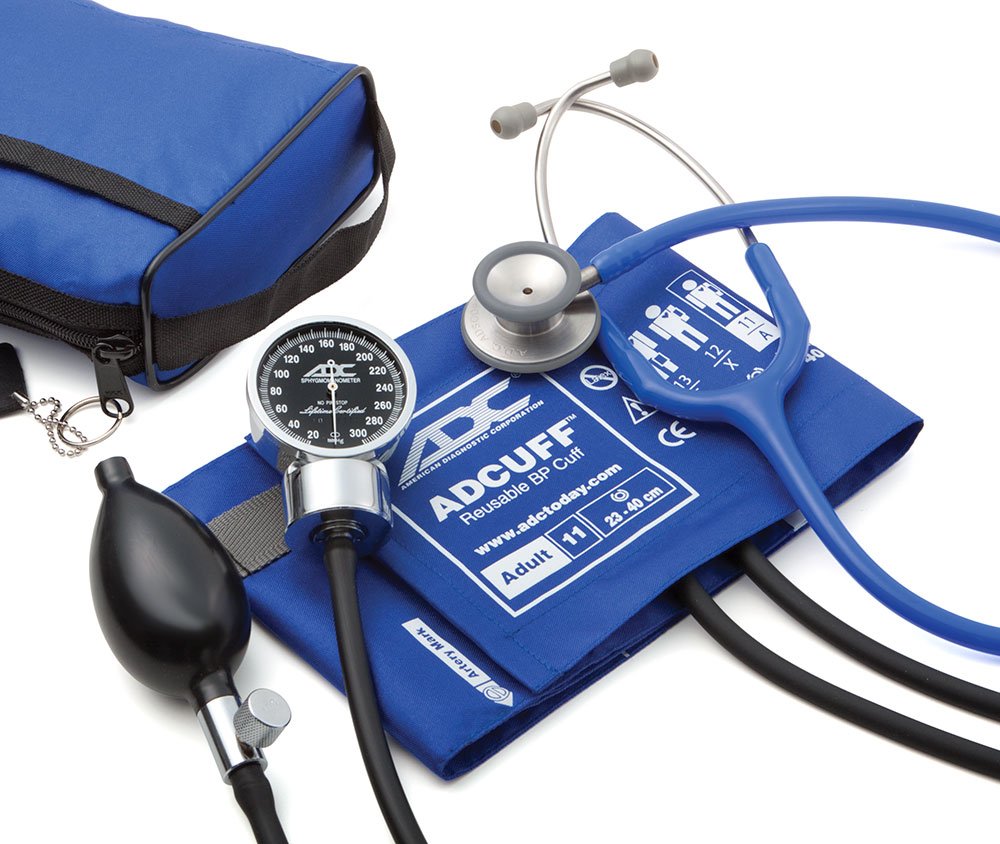 ADC Pro's Combo III™ Pocket Aneroid/Clinician Scope Kit