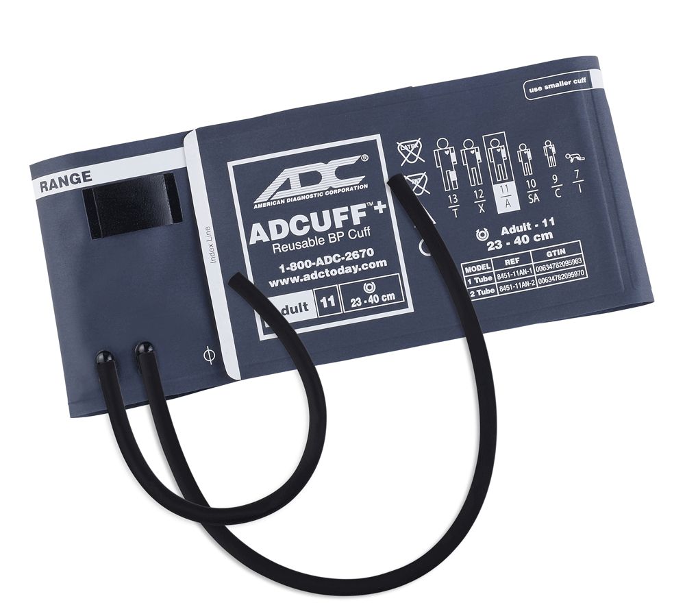 ADC Adcuff™ + One-Piece Cuff, 2 Tube