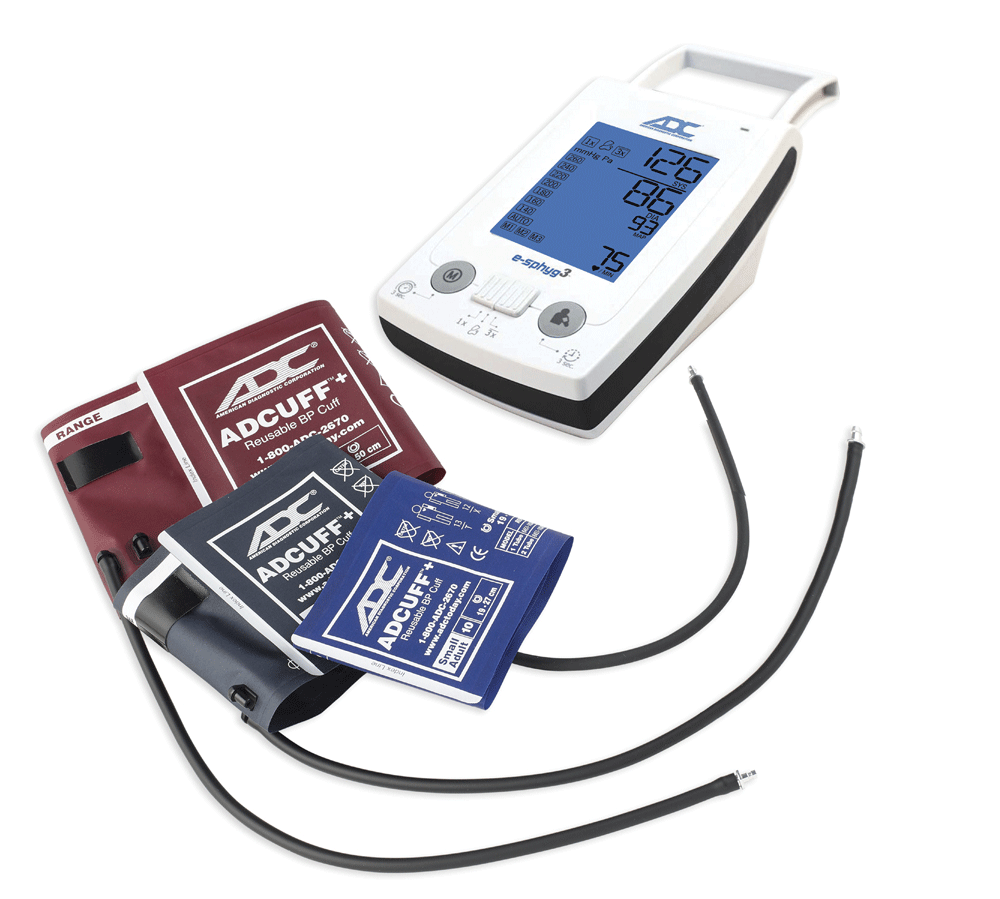 ADC e-sphyg™ 3+ NIBP Monitor with Adcuff+