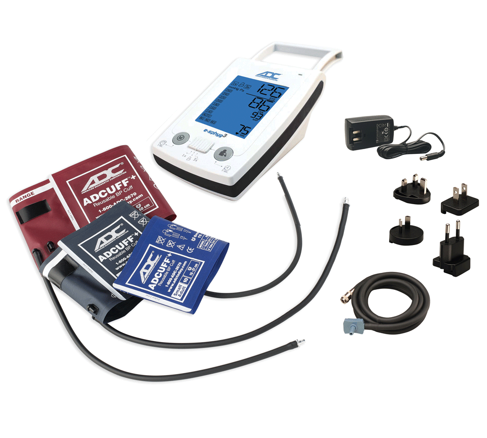 ADC e-sphyg™ 3+ NIBP Monitor with Adcuff+