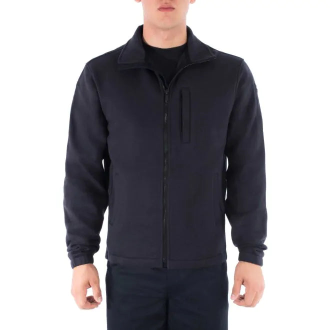 Blauer ZIP-FRONT JOB SHIRT - Navy