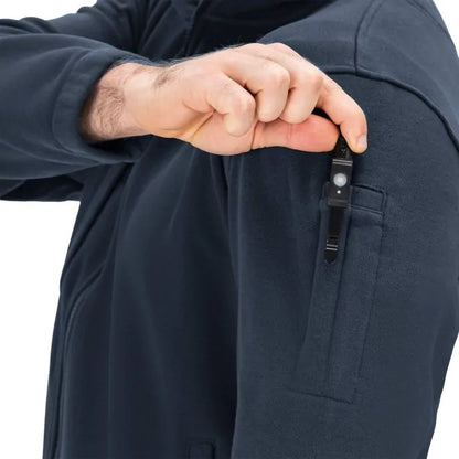 Blauer ZIP-FRONT JOB SHIRT - Navy