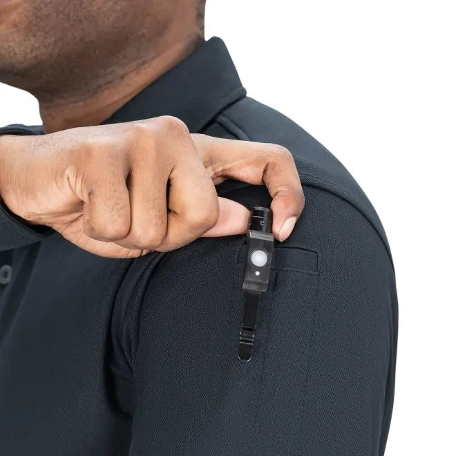 Blauer LONG SLEEVE BICOMPONENT POLO SHIRT - Dark Navy