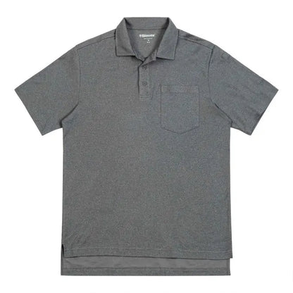 Blauer BICOMPONENT POLO SHIRT WITH POCKET - Heather Gray