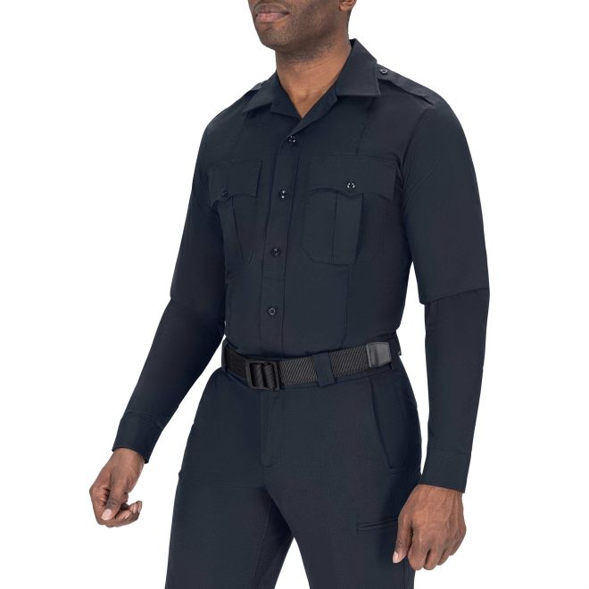 Blauer StreetGear Flex LS Cotton Blend Shirt