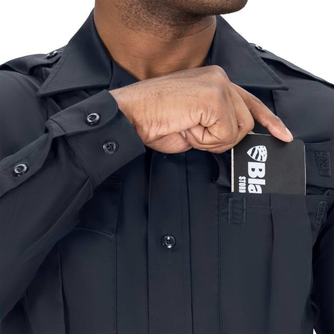 Blauer StreetGear Flex LS Cotton Blend Shirt