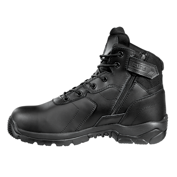 Black Diamond 6-Inch Waterproof Tactical Boot - Side Zip Composite Safety Toe