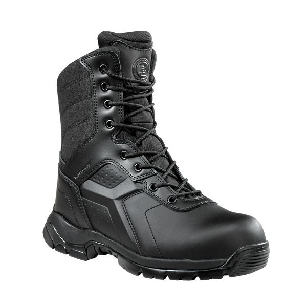 Black Diamond 8-Inch Side Zip Waterproof Tactical Boot w/ Composite Safety Toe