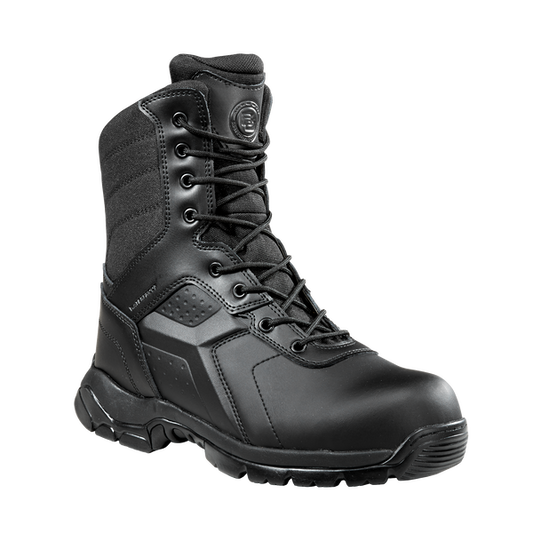 Black Diamond 8-Inch Side Zip Waterproof Tactical Boot w/ Composite Safety Toe