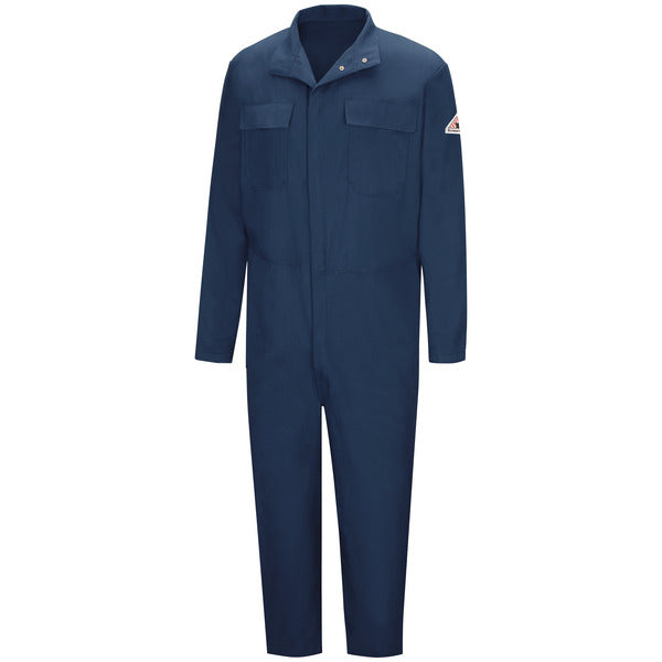 Bulwark Men's FR Welding Coverall - Navy