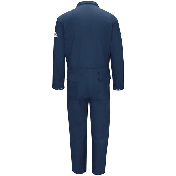 Bulwark Men's FR Welding Coverall - Navy