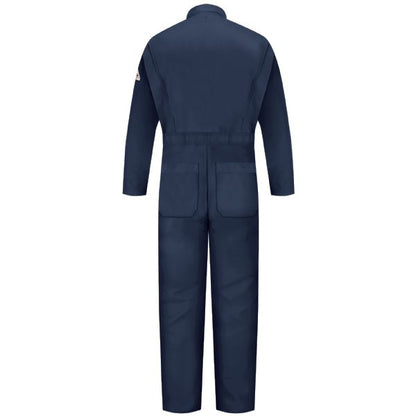 Bulwark Men's Midweight Excel FR Classic Industrial Coverall - Navy