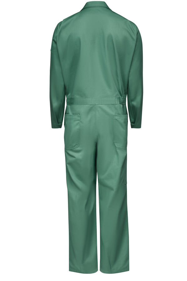 Bulwark Men's Midweight Excel FR Classic Coverall with Gripper-Front - Visual Green
